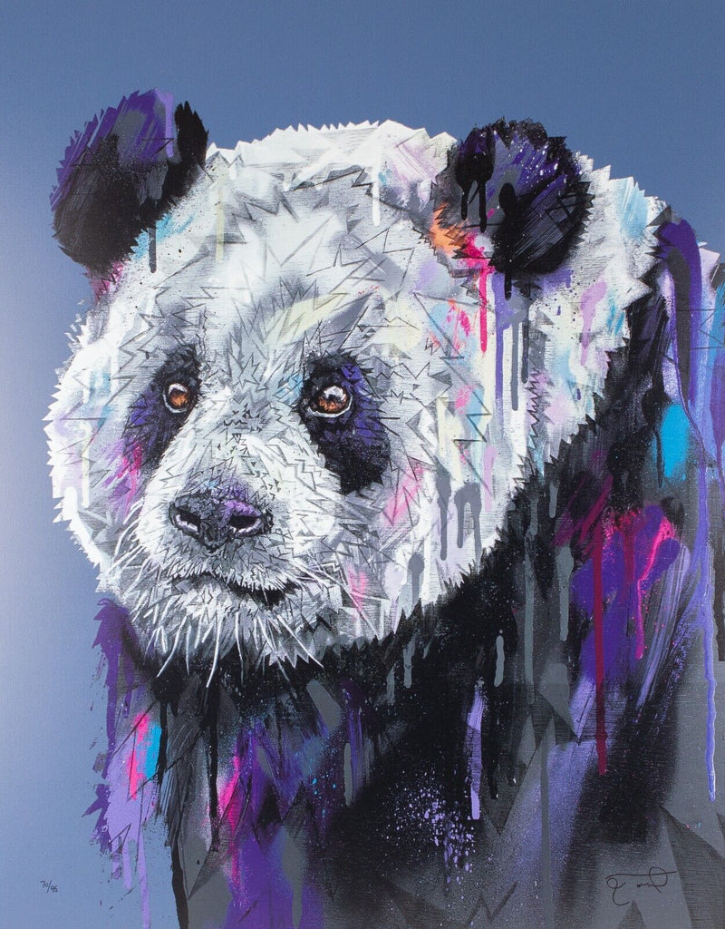 STEPHEN FORD 'LOOK TO THE FUTURE' PANDA BEAR LIMITED EDITION PRINT, 70/95