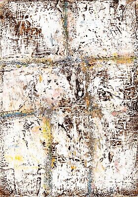 JOHN KINGERLEE, 'GRID, MEKNES (SERIES II)', ORIGINAL OIL PAINTING, SIGNED
