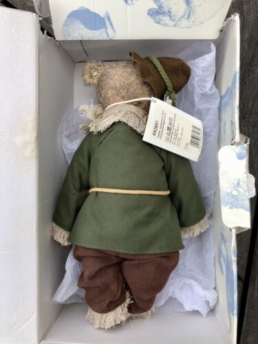 STEIFF 'SCARECROW' LIMITED EDITION WIZARD OF OZ TEDDY BEAR 682681, BOXED & C.O.A