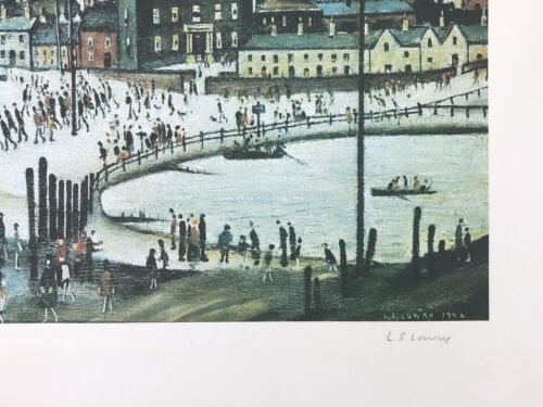 L.S. LAURENCE STEPHEN LOWRY, 'AN INDUSTRIAL TOWN', SIGNED LIMITED EDITION PRINT