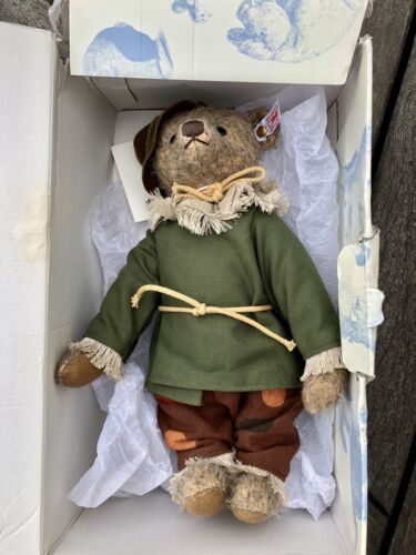 STEIFF 'SCARECROW' LIMITED EDITION WIZARD OF OZ TEDDY BEAR 682681, BOXED & C.O.A