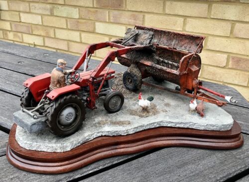 BORDER FINE ARTS 'WHERE THERES MUCK THERES MONEY' LIMITED EDITION MODEL 319/1500