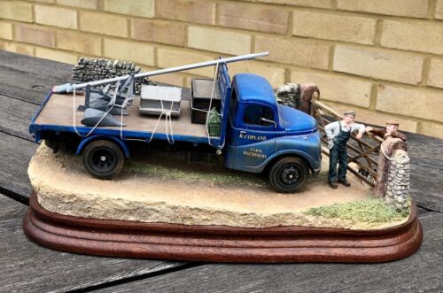 BORDER FINE ARTS '3 MILE UP T' ROAD' LARGE LIMITED EDITION FIGURE MODEL 265/500
