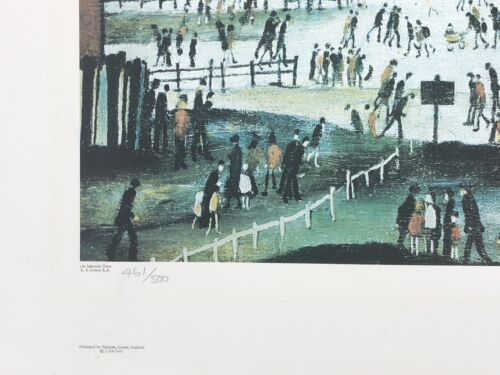 L.S. LAURENCE STEPHEN LOWRY, 'AN INDUSTRIAL TOWN', SIGNED LIMITED EDITION PRINT