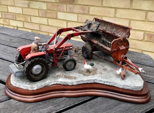 BORDER FINE ARTS 'WHERE THERES MUCK THERES MONEY' LIMITED EDITION MODEL 319/1500