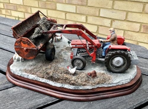 BORDER FINE ARTS 'WHERE THERES MUCK THERES MONEY' LIMITED EDITION MODEL 319/1500