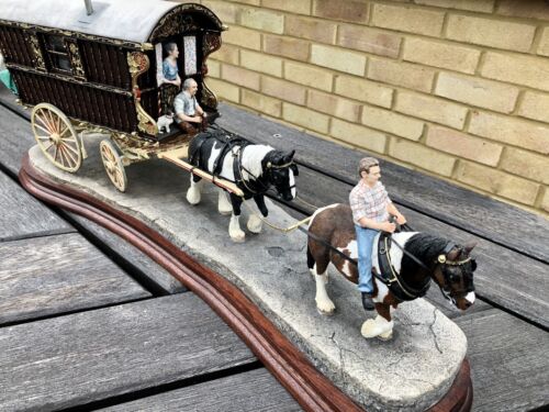 BORDER FINE ARTS 'NEARLY THERE' LARGE APPLEBY FAIR LIMITED EDITION FIGURE 86/400