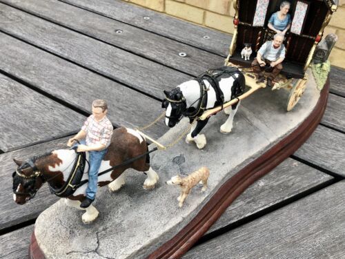 BORDER FINE ARTS 'NEARLY THERE' LARGE APPLEBY FAIR LIMITED EDITION FIGURE 86/400