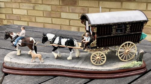 BORDER FINE ARTS 'NEARLY THERE' LARGE APPLEBY FAIR LIMITED EDITION FIGURE 86/400