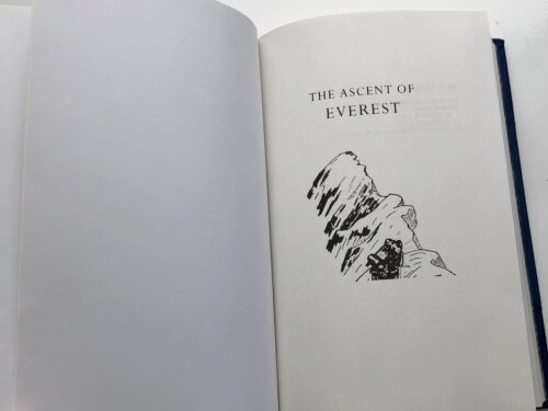 THE ASCENT OF EVEREST, LIMITED EDITION BOOK SIGNED JOHN HUNT, EDMUND HILLARY etc