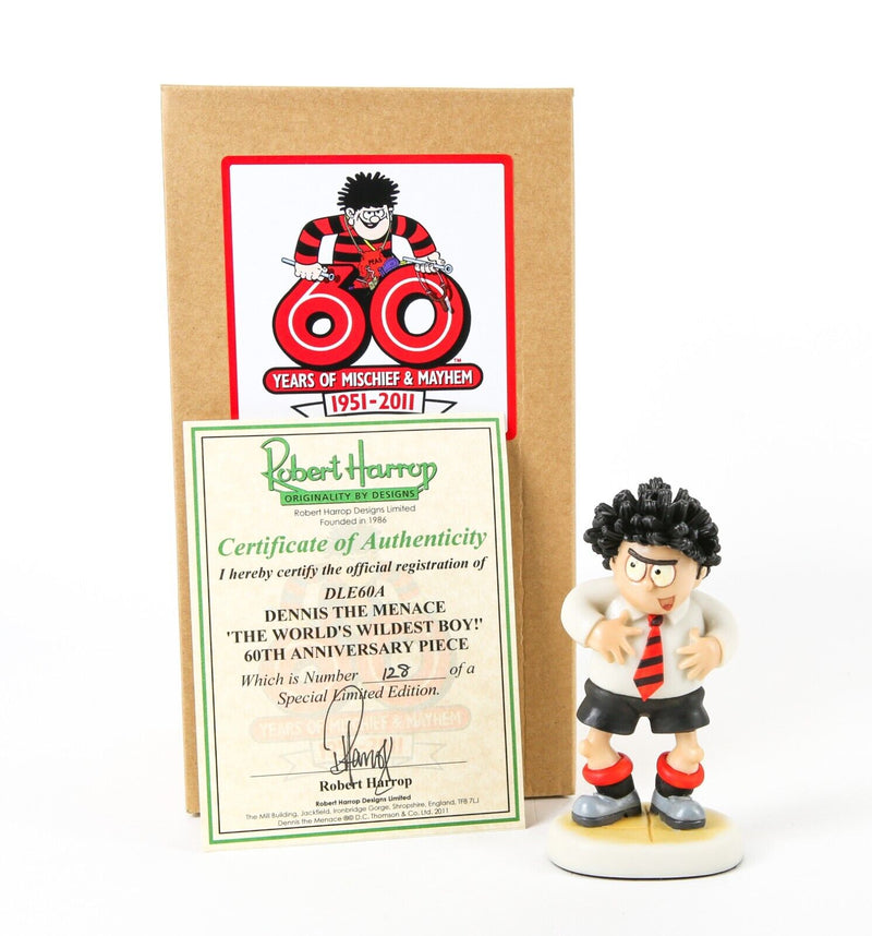 ROBERT HARROP 'DENNIS THE MENACE, WORLD'S WILDEST BOY' LIMITED EDITION BEANO DANDY DLE60A