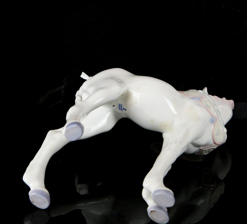 LLADRO 'UNICORN AND FRIEND' HORSE PONY BIRD FIGURE MODEL 5993