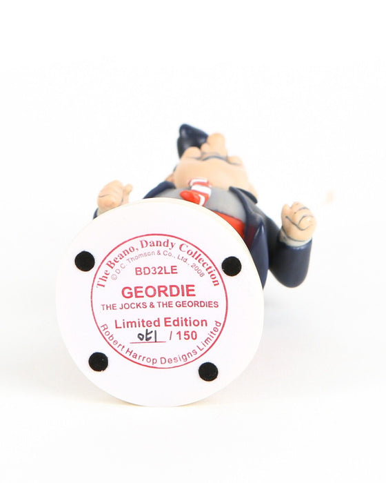 ROBERT HARROP 'GEORDIE' LIMITED EDITION BEANO DANDY COLLECTION FIGURE BD32LE BOXED