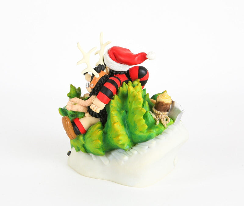 ROBERT HARROP 'DENNIS & GNASHER, SEVENTH DAY OF XMAS' BEANO DANDY FIGURE BDCS09