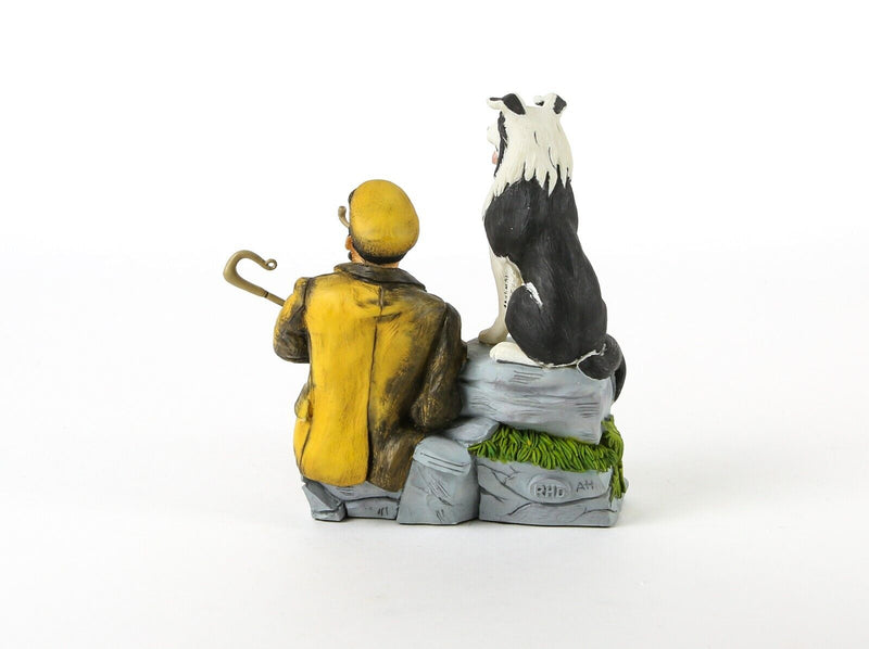 ROBERT HARROP, 'BLACK BOB & ANDREW GLENN', LIMITED EDITION BEANO DANDY FIGURE BDS16
