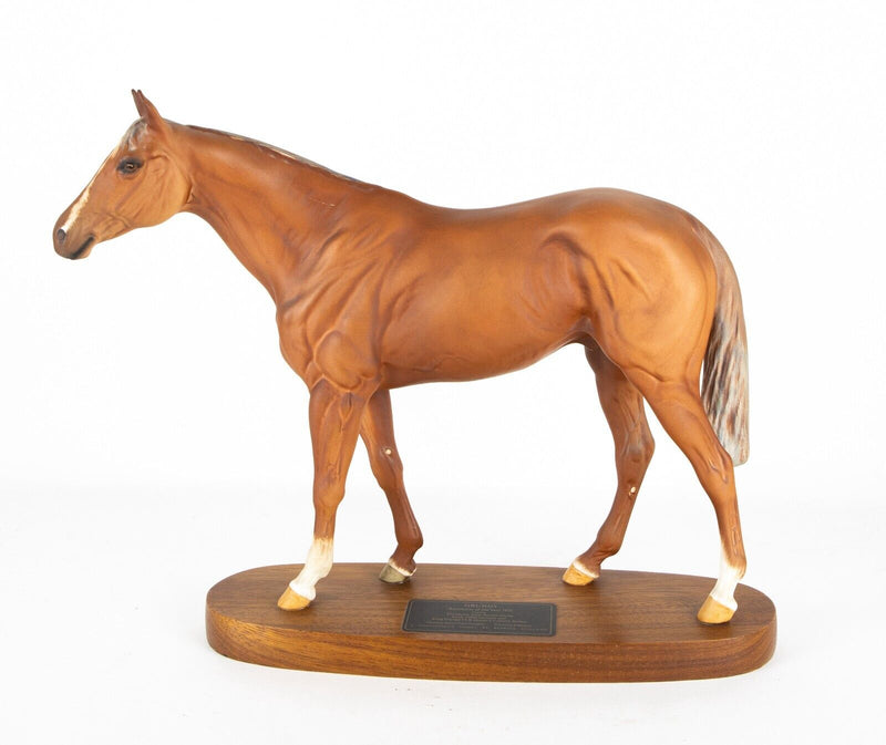 BESWICK 'GRUNDY' RACEHORSE OF THE YEAR 1975, LARGE CONNOISSEUR FIGURE MODEL