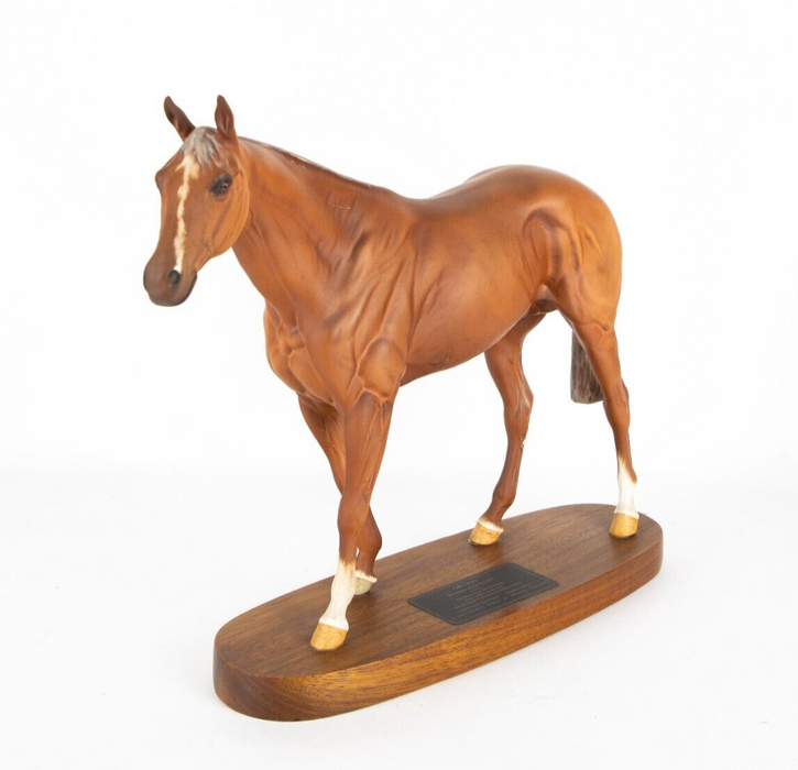 BESWICK 'GRUNDY' RACEHORSE OF THE YEAR 1975, LARGE CONNOISSEUR FIGURE MODEL