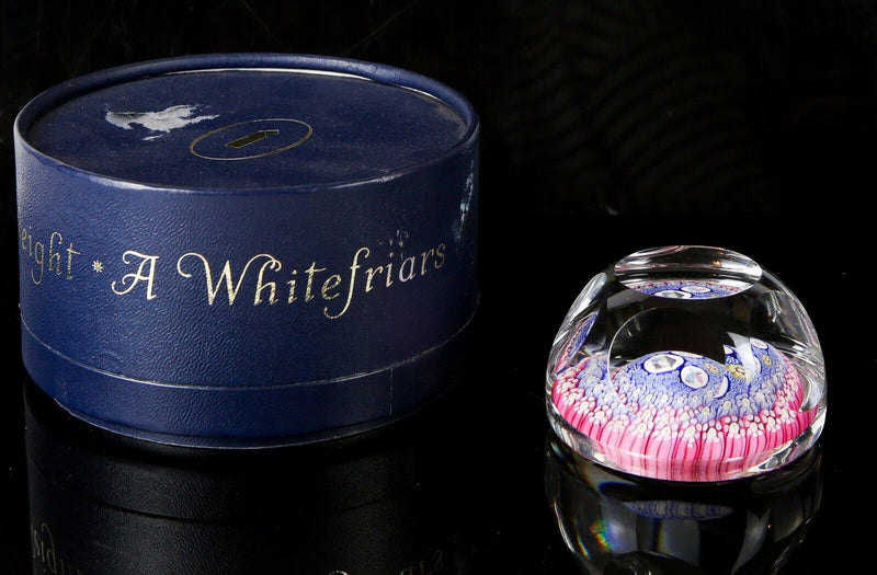 GEOFFREY BAXTER for WHITEFRIARS 'CHRISTMAS NATIVITY' 1977 FILLEFIORI PAPERWEIGHT