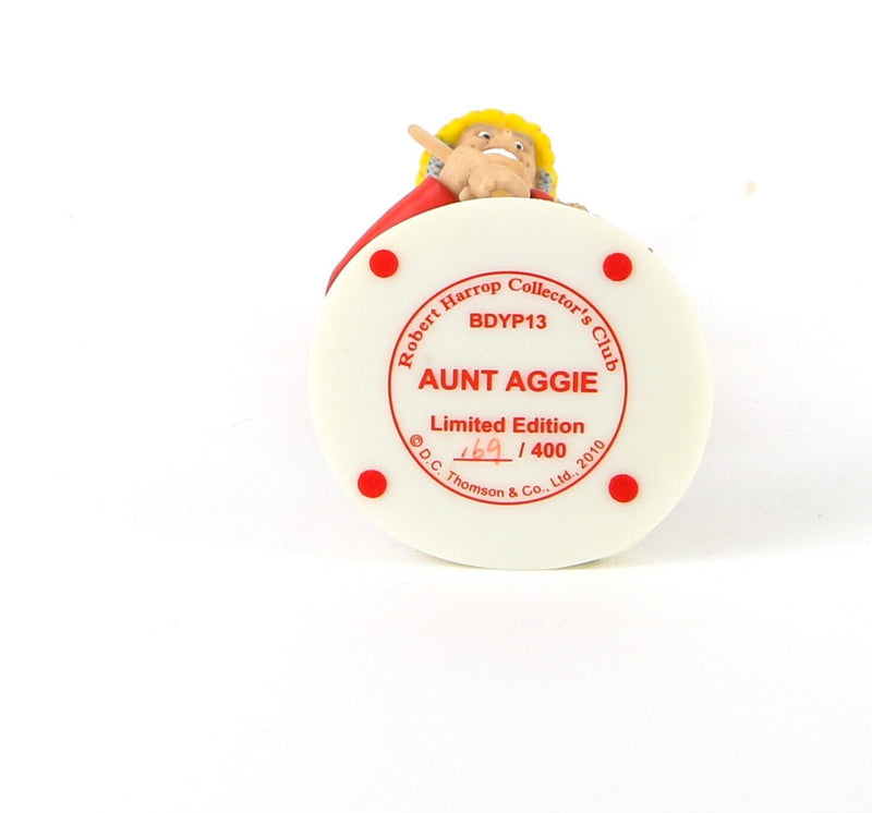ROBERT HARROP 'AUNT AGGIE, DESPERATE DAN' LIMITED EDITION BEANO DANDY FIGURE BDYP13