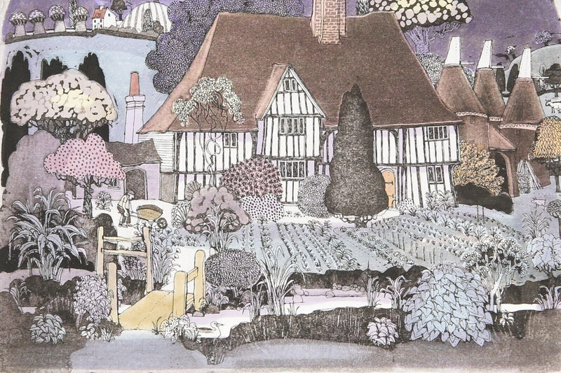 GRAHAM CLARKE 'NIGHTSHIFT' LIMITED EDITION ETCHING PRINT 2/300, SIGNED