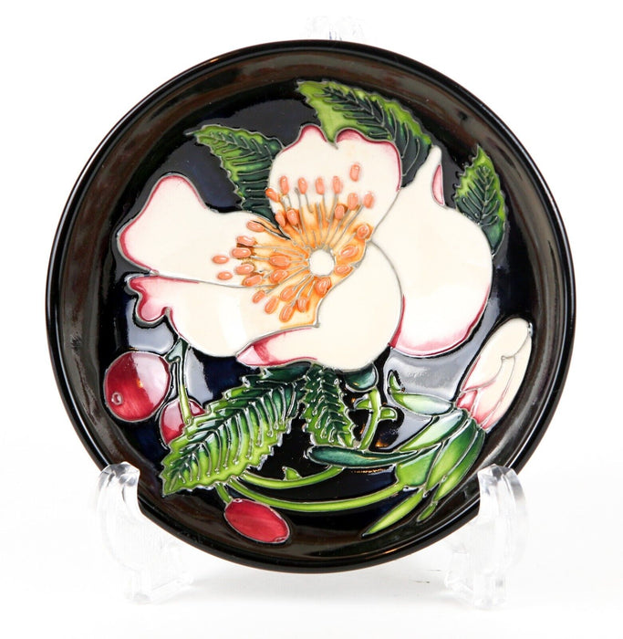 MOORCROFT POTTERY 2015 LIMITED EDITION 75 FLORAL FLOWER BOWL