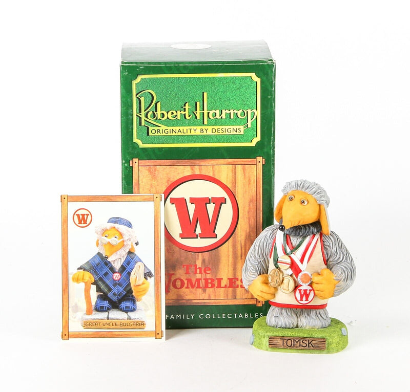 ROBERT HARROP 'TOMSK' WOMBLES OF WIMBLEDON COLLECTION FIGURE MODEL WC04, BOXED