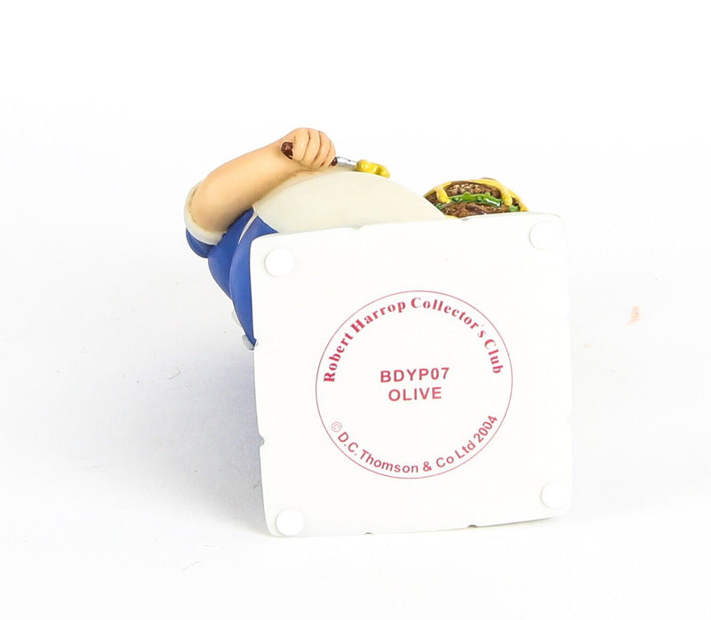 ROBERT HARROP 'OLIVE THE COOK' BEANO DANDY COLLECTION FIGURE MODEL BDYP07, BOXED