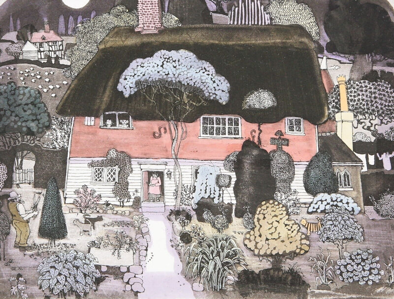 GRAHAM CLARKE 'SNIPPERY' LIMITED EDITION ETCHING PRINT 2/300, SIGNED