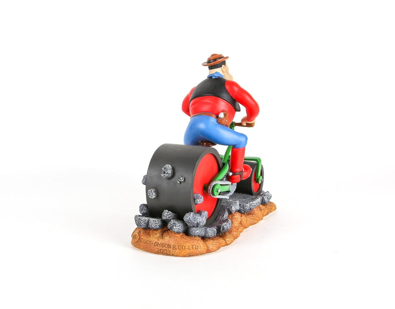 ROBERT HARROP 'DESPERATE DAN, KEEP ON ROLLING' BEANO DANDY FIGURE BDS10, BOXED