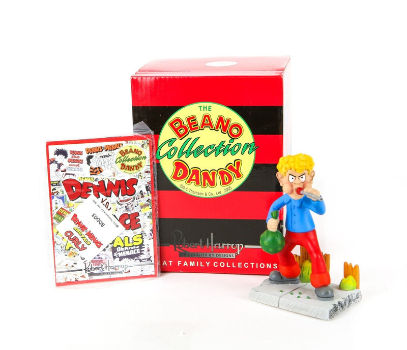 ROBERT HARROP 'CURLY' BEANO DANDY COLLECTION FIGURE MODEL BDD03, BOXED