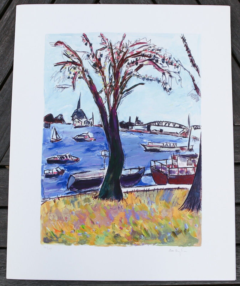 BOB DYLAN 'SUNDAY AFTERNOON' LIMITED EDITION DRAWN BLANK SERIES PRINT 2016, SIGN