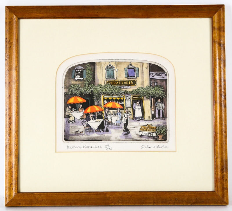 GRAHAM CLARKE 'THE GRAND TOUR' LIMITED EDITION ETCHING PRINT SET 119/400, SIGNED