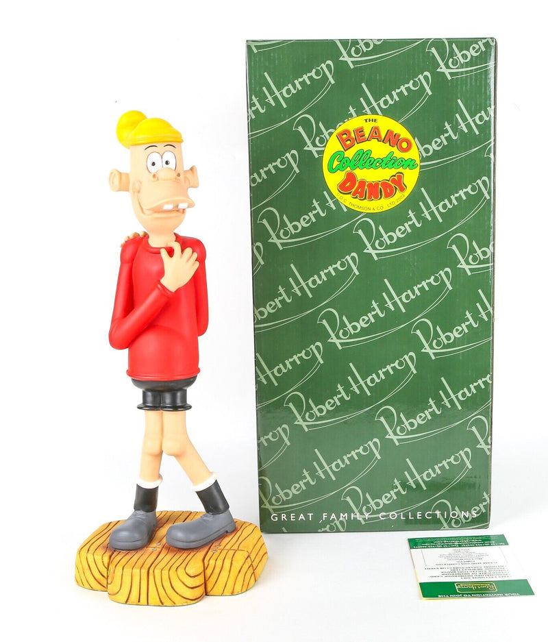 ROBERT HARROP 'BIG PLUG' LARGE BEANO DANDY COLLECTION FIGURE MODEL BDB04, BOXED