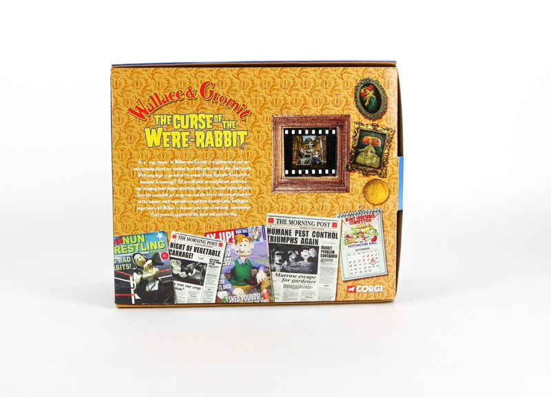 WALLACE & GROMIT, WERE RABBIT - CORGI LIMITED EDITION AUSTIN A35 CELL MODEL SET CC80503