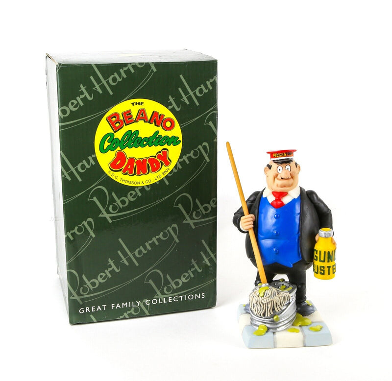 ROBERT HARROP 'JANITOR' BEANO DANDY COLLECTION FIGURE MODEL BDYP08, BOXED