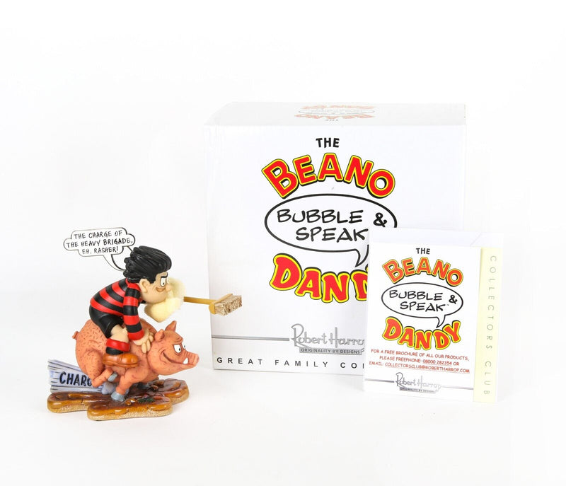 ROBERT HARROP 'THE HEAVY BRIGADE' BEANO DANDY FIGURE MODEL BDBS01, BOXED