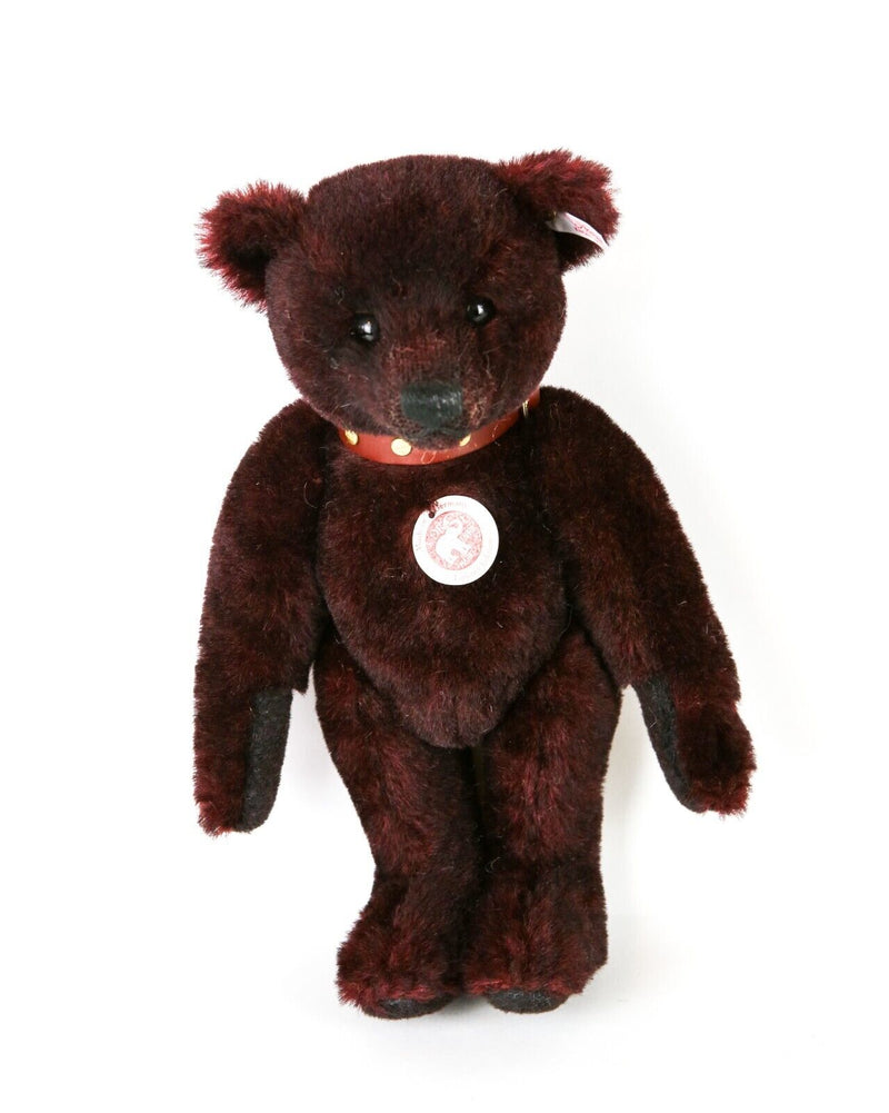 STEIFF 'DARK RED' 2009 LIMITED EDITION GROWLER TEDDY BEAR 038754, BOXED & C.O.A.