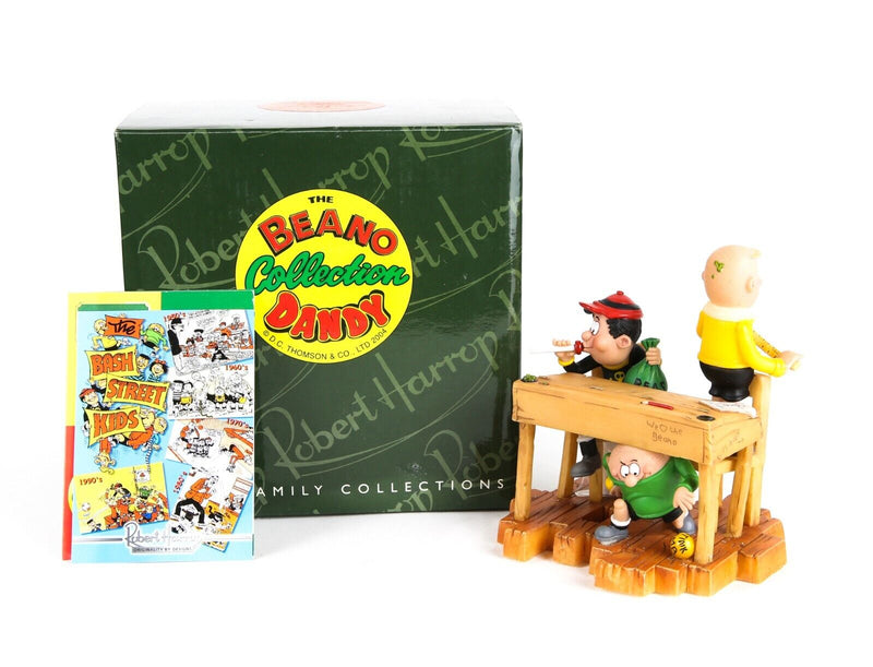 ROBERT HARROP 'BASH STREET KIDS 50th ANNIVERSARY' BEANO DANDY FIGURE BSK50 BOXED