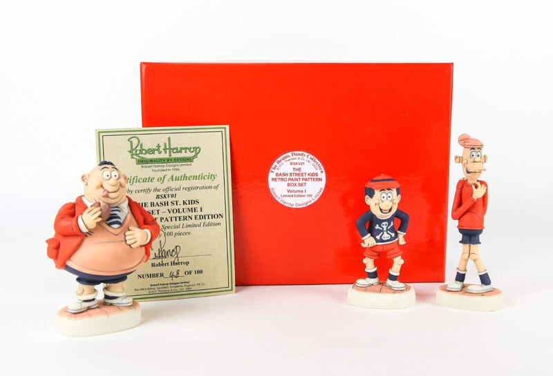 ROBERT HARROP 'BASH STREET KIDS RETRO PAINT PATTERN BOX SET' BEANO DANDY BSKV01
