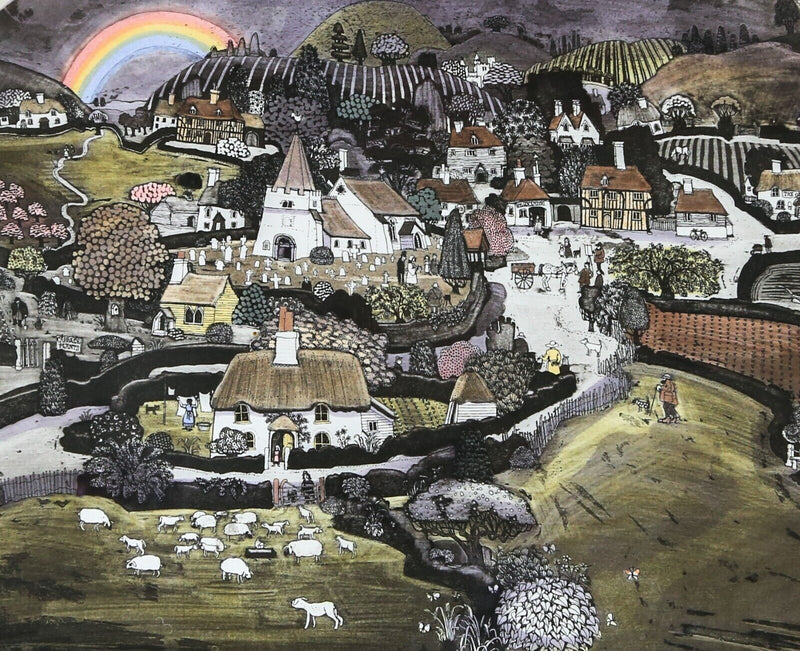GRAHAM CLARKE 'THE FOUR SEASONS' 4x LIMITED EDITION ETCHING PRINTS, SIGNED