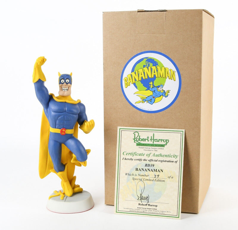 ROBERT HARROP 'BANANAMAN' LIMITED EDITION BEANO DANDY FIGURE MODEL BD39