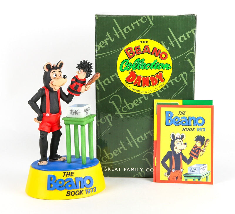 ROBERT HARROP 'BEANO BOOK FRONT COVER 1973' DANDY FIGURE MODEL BDFC01, BOXED