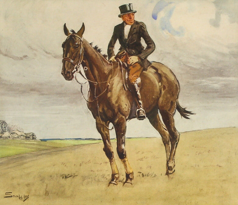 SNAFFLES, CHARLES JOHNSON PAYNE, 'ANDSOME IS WOT ANDSOME DOES', PRINT, SIGNED