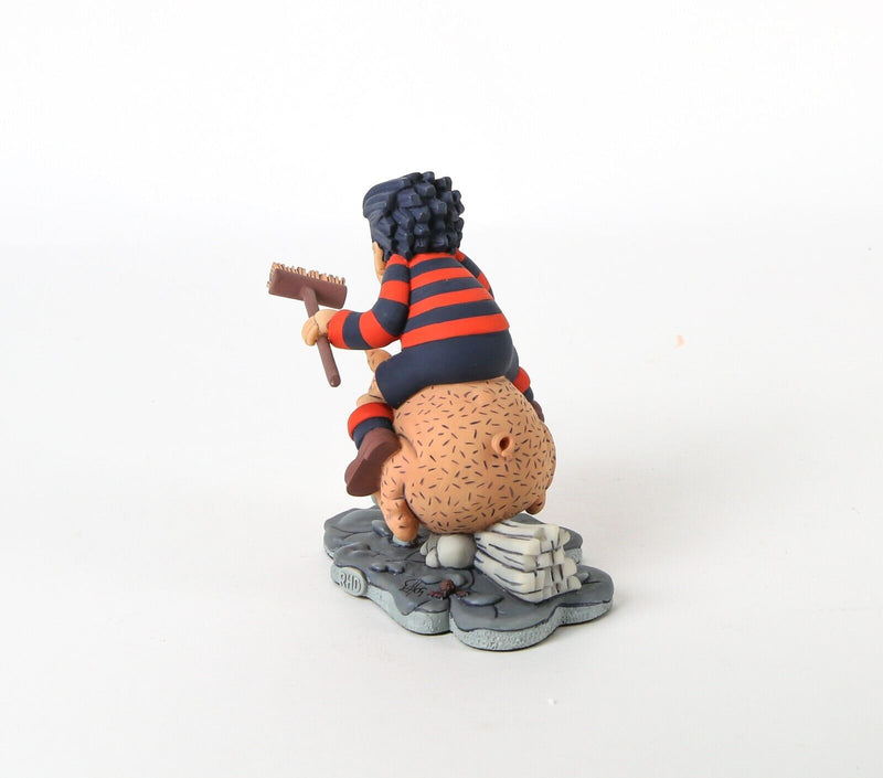 ROBERT HARROP 'DENNIS & RASHER' RETRO PAINT BEANO DANDY FIGURE BDMILL02, BOXED