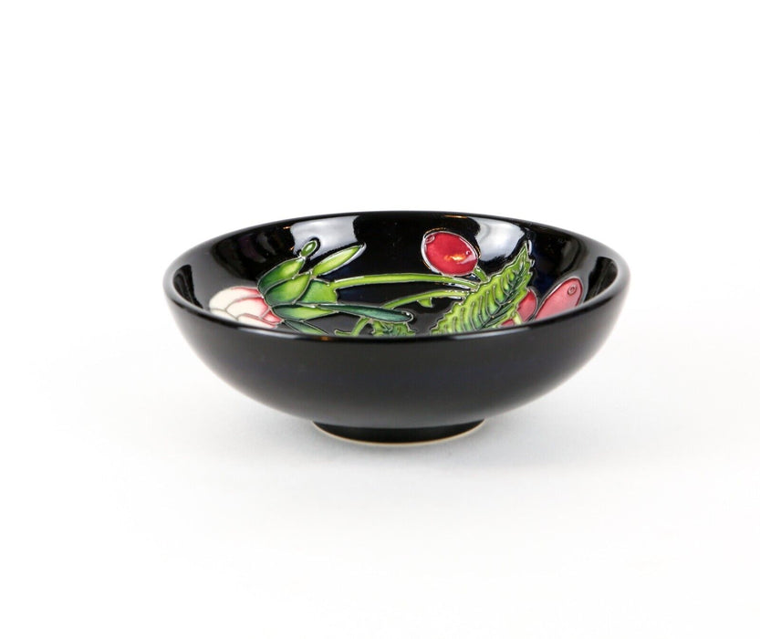 MOORCROFT POTTERY 2015 LIMITED EDITION 75 FLORAL FLOWER BOWL