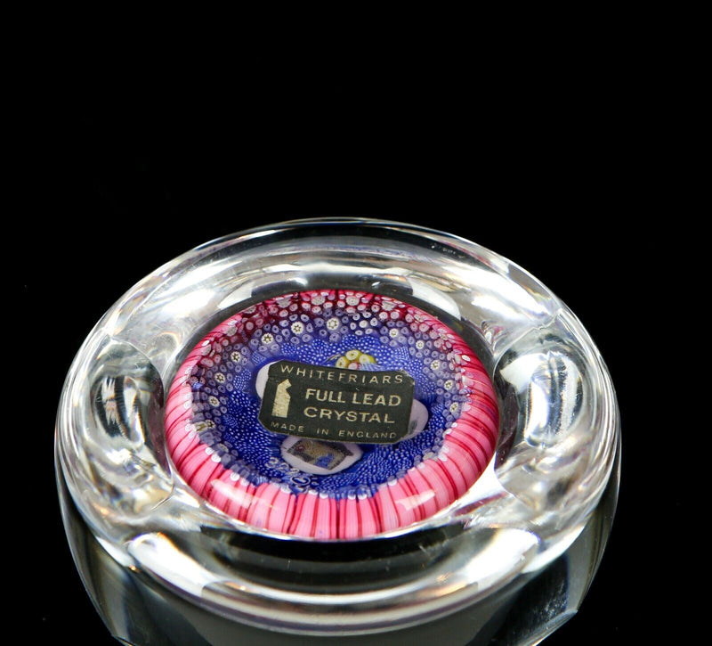 GEOFFREY BAXTER for WHITEFRIARS 'CHRISTMAS NATIVITY' 1977 FILLEFIORI PAPERWEIGHT