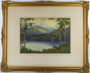 EDWARD H THOMPSON, DONALD A PATON, 'LOCH LOMOND', WATERCOLOUR LANDSCAPE, SIGNED