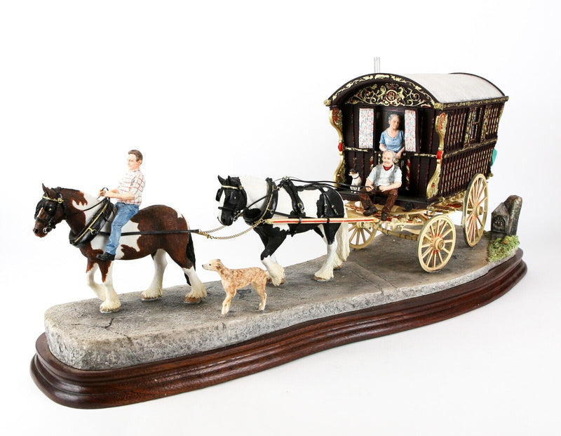 BORDER FINE ARTS 'NEARLY THERE' LARGE APPLEBY FAIR LIMITED EDITION FIGURE 86/400