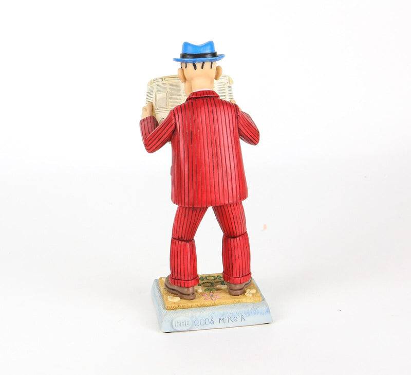 ROBERT HARROP 'DENNIS'S DAD, WELCOME HOME' LTD ED BEANO DANDY FIGURE BDYP09, BOXED