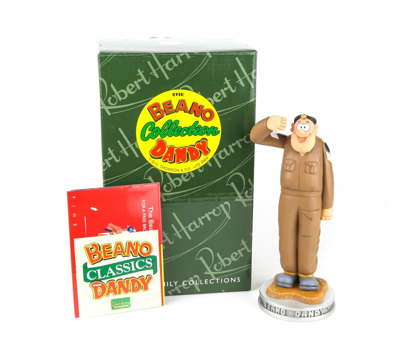 ROBERT HARROP 'CORPORAL CLOTT' BEANO DANDY FIGURE MODEL CBD25, BOXED
